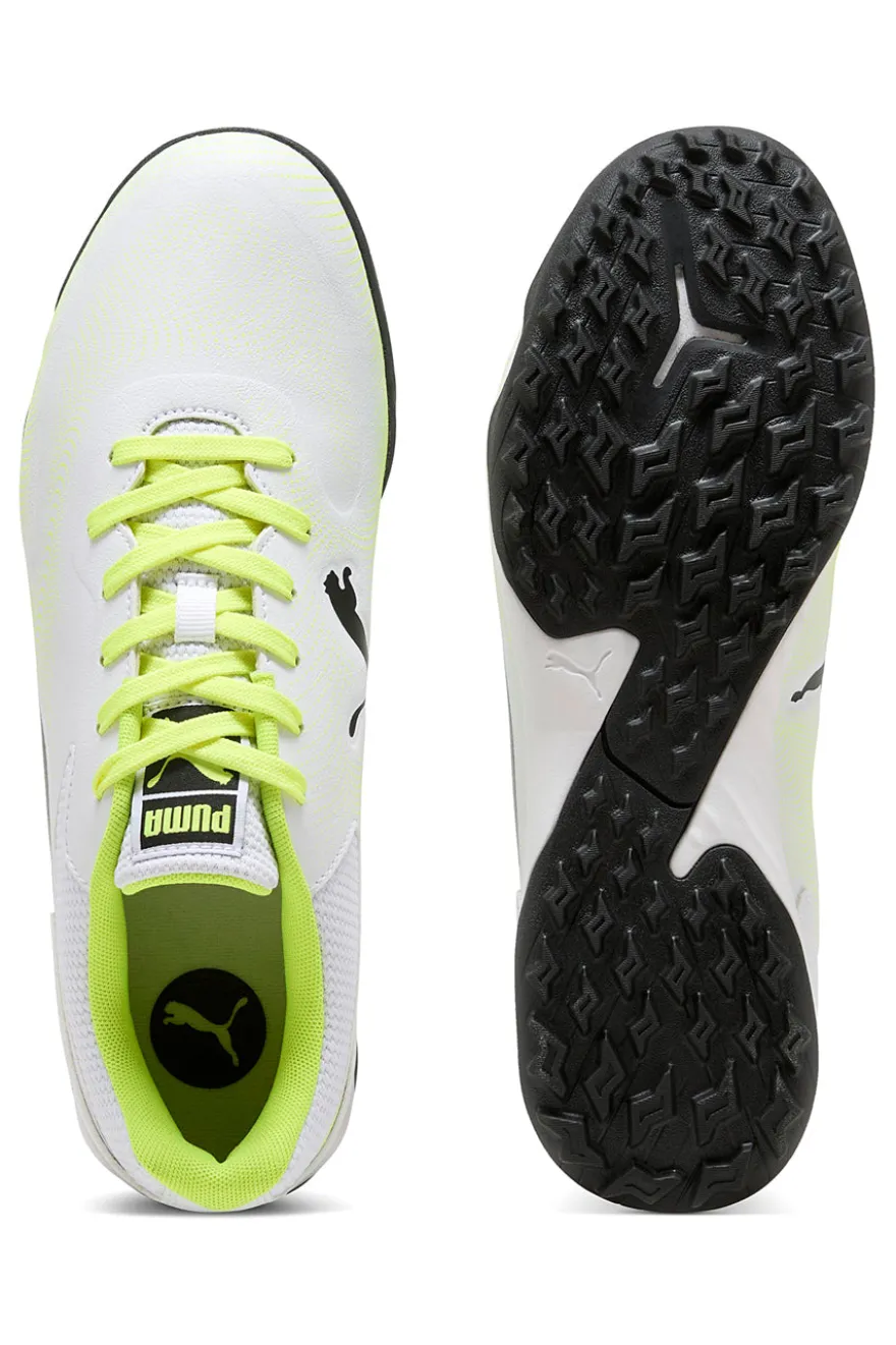 Scarpe da Futsal Bianche e Giallo Fluo Puma TRUCO III TT