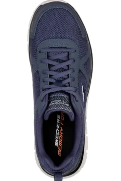 Scarpe da Ginnastica blu traspiranti Memory Foam Skechers Track Scloric