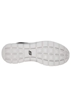 Scarpe da ginnastica grigie leggere Memory Foam Track Bucolo Skechers