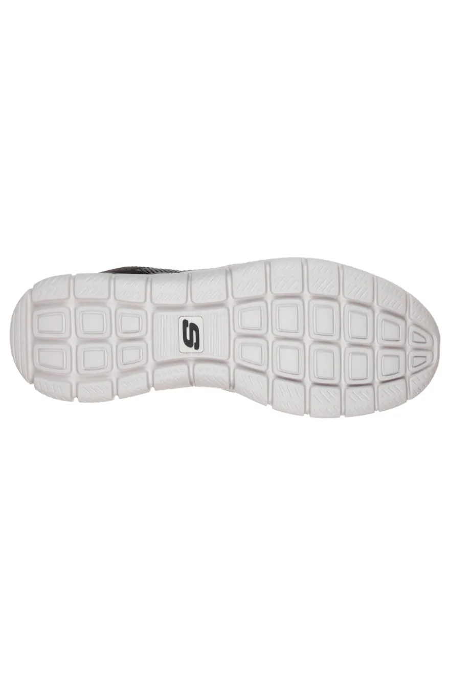 Scarpe da ginnastica grigie leggere Memory Foam Track Bucolo Skechers