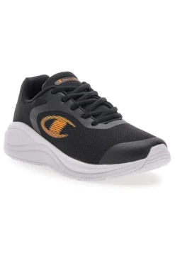 Scarpe da ginnastica nere con dettagli arancione CHAMPION SYPHON ENGAGE MESH GS
