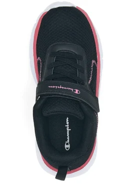 Scarpe da ginnastica nere in mesh con strappo Champion HRO J G PS Low Cut