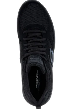 Scarpe da ginnastica nere in mesh e Memory Foam Skechers Burns - Agoura
