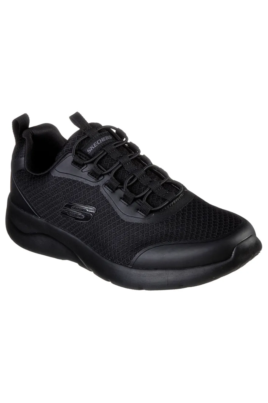 Scarpe da ginnastica nere in mesh con Memory Foam Skechers Dynamight 2.0 - Setner