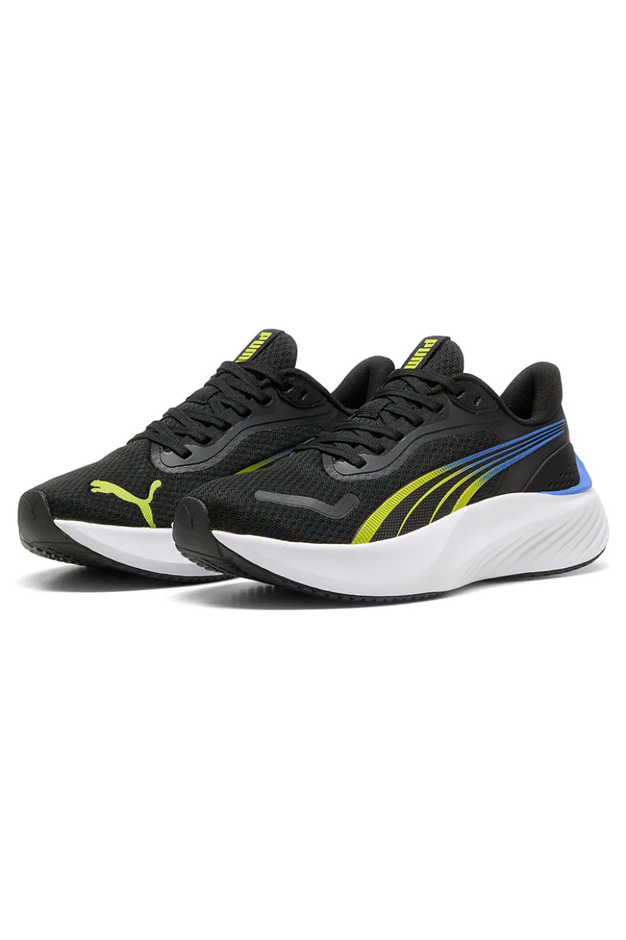 Scarpe da ginnastica Nere verdi blu running leggere Puma Pounce Lite Jr