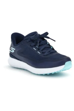 Scarpe da golf blu slip-on impermeabili Skechers GO GOLF Flight Slip-ins