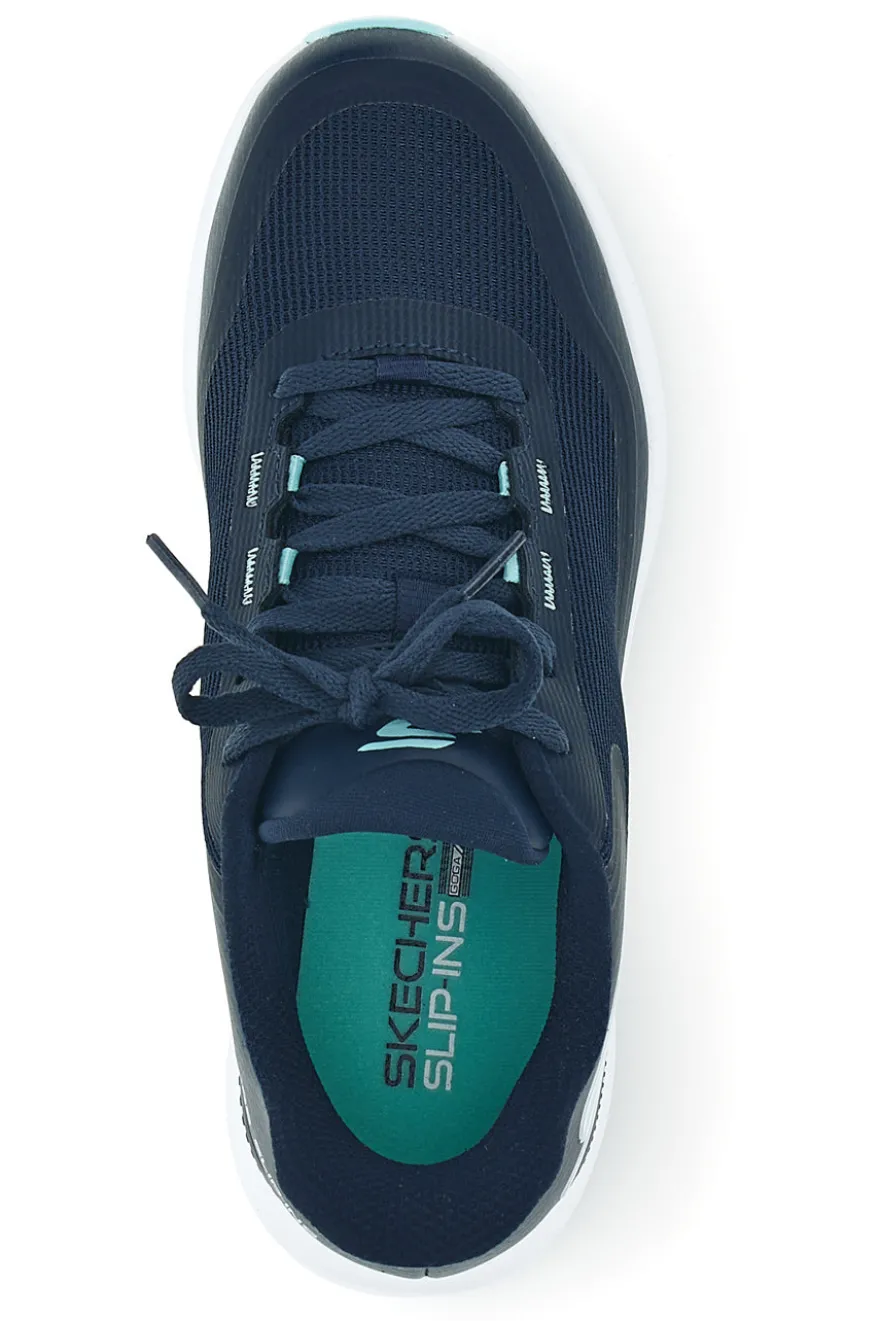 Scarpe da golf blu slip-on impermeabili Skechers GO GOLF Flight Slip-ins