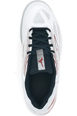 Scarpe da Pallavolo Bianche e Rosse Mizuno Cyclone Speed 4