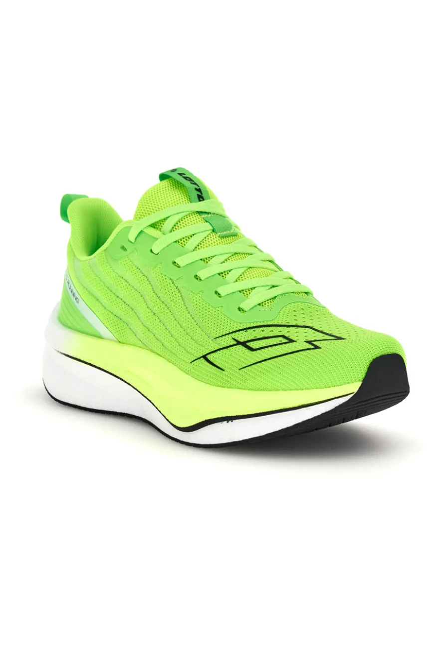 Scarpe da running verde fluo traspirante memory foam Lotto Speedride 700 III