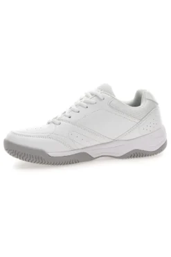 Scarpe da tennis bianche con memory foam Lotto Court Logo AMF XX W