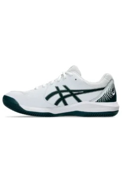 Scarpe da Tennis Bianche e Verdi ASICS GEL-DEDICATE 8 CLAY