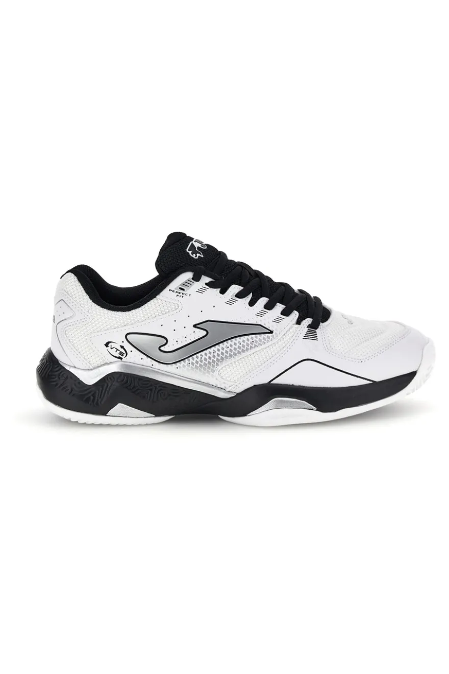 Scarpe da tennis bianco con inserti neri traspiranti Joma Master 1000 2632