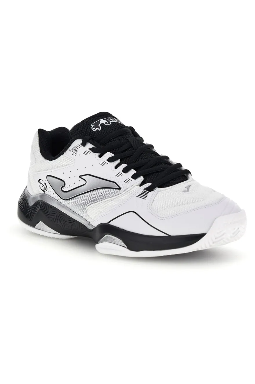 Scarpe da tennis bianco con inserti neri traspiranti Joma Master 1000 2632
