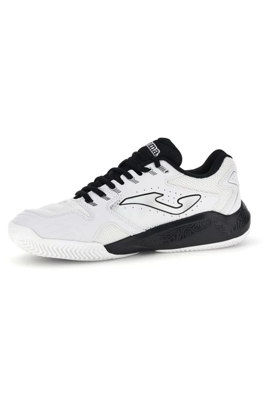 Scarpe da tennis bianco con inserti neri traspiranti Joma Master 1000 2632