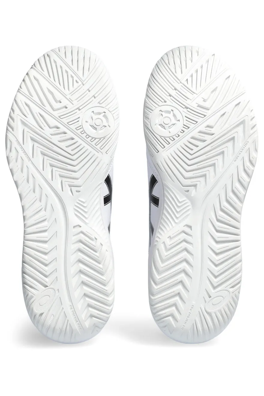 Scarpe da tennis bianco nero stabilità ammortizzazione Asics Gel-dedicate 8