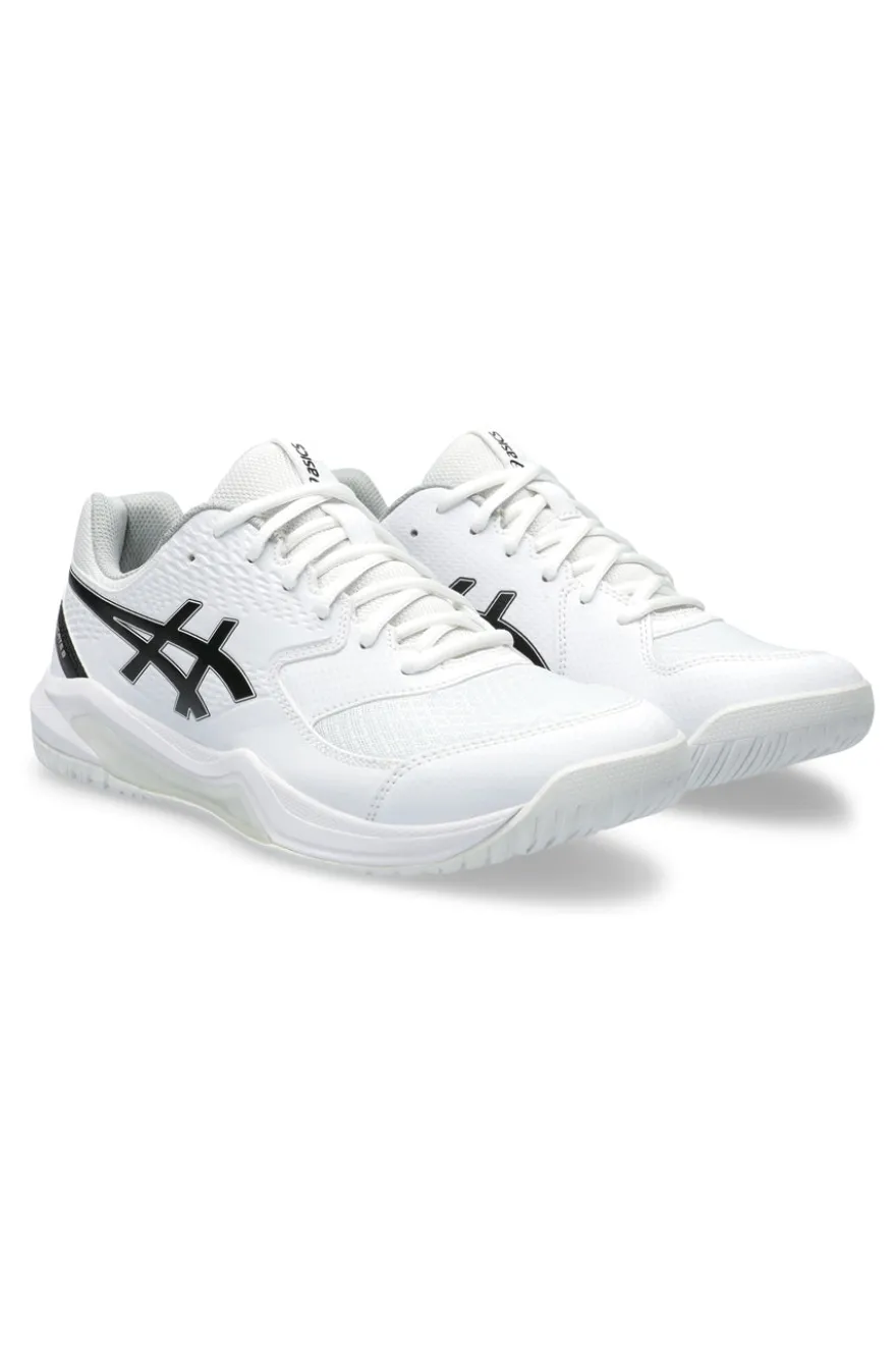 Scarpe da tennis bianco nero stabilità ammortizzazione Asics Gel-dedicate 8