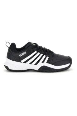 Scarpe da tennis nere in mesh traspirante K-swiss Court Express 2 Clay