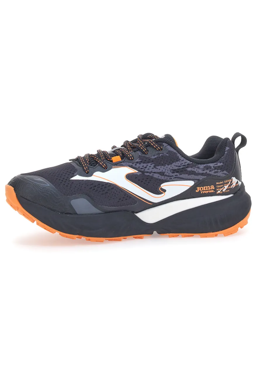 Scarpe da Trail Running Nere Joma Sierra Men