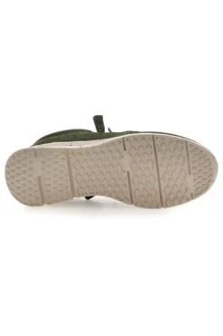 Scarpe da uomo casual verde in tessuto Sevenoaks PK1118I
