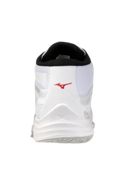 Scarpe da volley bianche mid in mesh traspirante Mizuno Lightning Select Mid