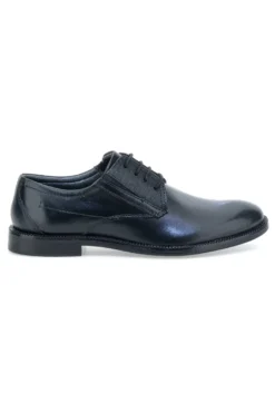 Scarpe eleganti nere stringate in vera pelle Pittarello class 615