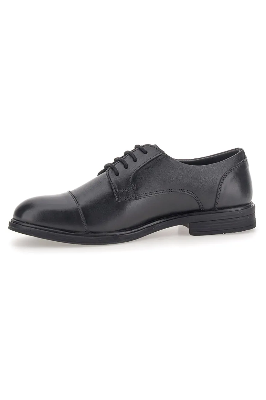 Scarpe eleganti nere stringate in vera pelle Pittarello class 2012