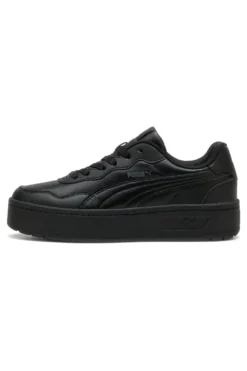 Scarpe nere con suola platform Puma Court Lally Skye