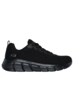 Scarpe nere vegan con Memory Foam Skechers BOBS B FLEX VISIONARY ESSENCE