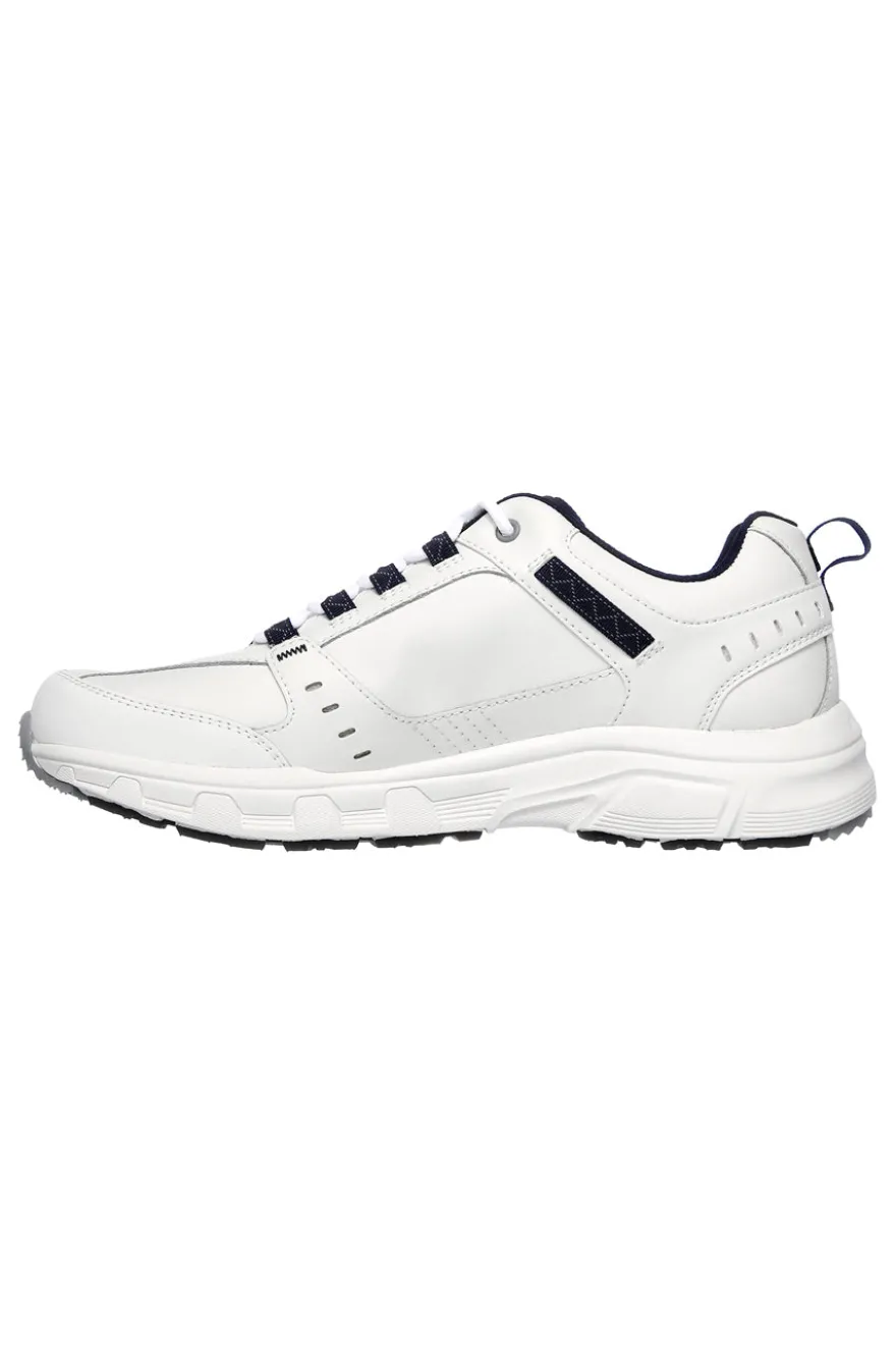 Scarpe outdoor bianco blu Memory Foam Skechers Oak Canyon Redwick