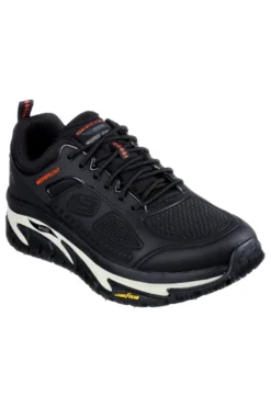 Scarpe outdoor nere water-repellent Skechers Arch Fit Road Walker-Recon