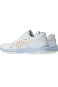 Scarpe pallavolo indoor bianche traspiranti e ammortizzate Asics UPCOURT 6