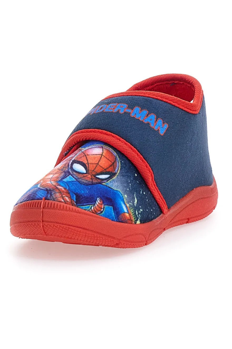 Scarpe Primi Passi Rossi e Blu Con Velcro SPIDERMAN 16SP4S13LB