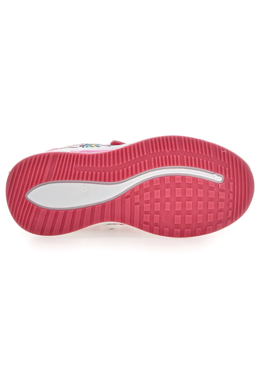 Scarpe rosa con luci e strappo Funicorn S8010199T10