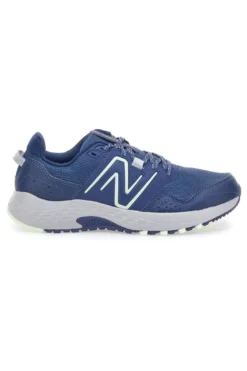 Scarpe running blu in mesh con suola trail New Balance MT410CN8