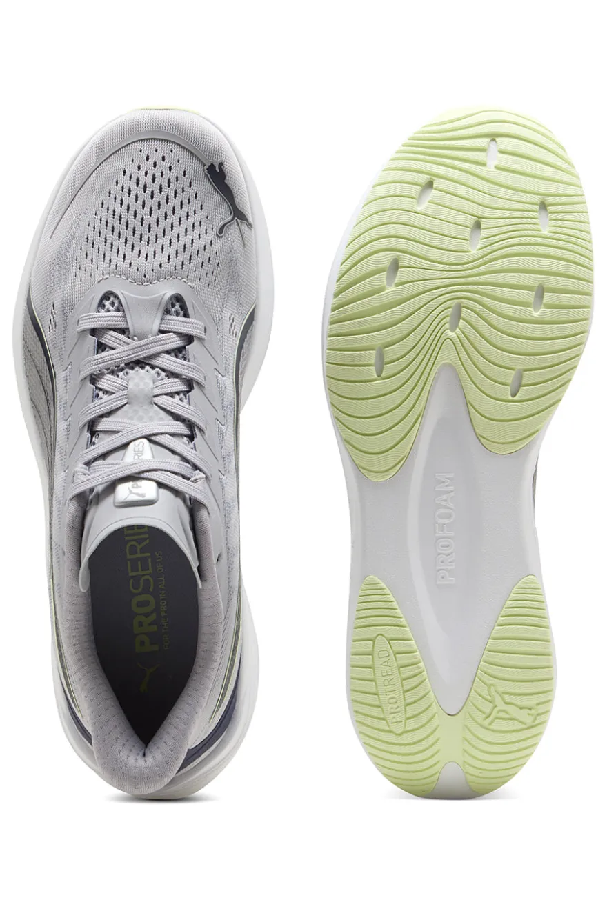 Scarpe running grigio chiaro in mesh con ammortizzazione Profoam Puma Darter Pro 2