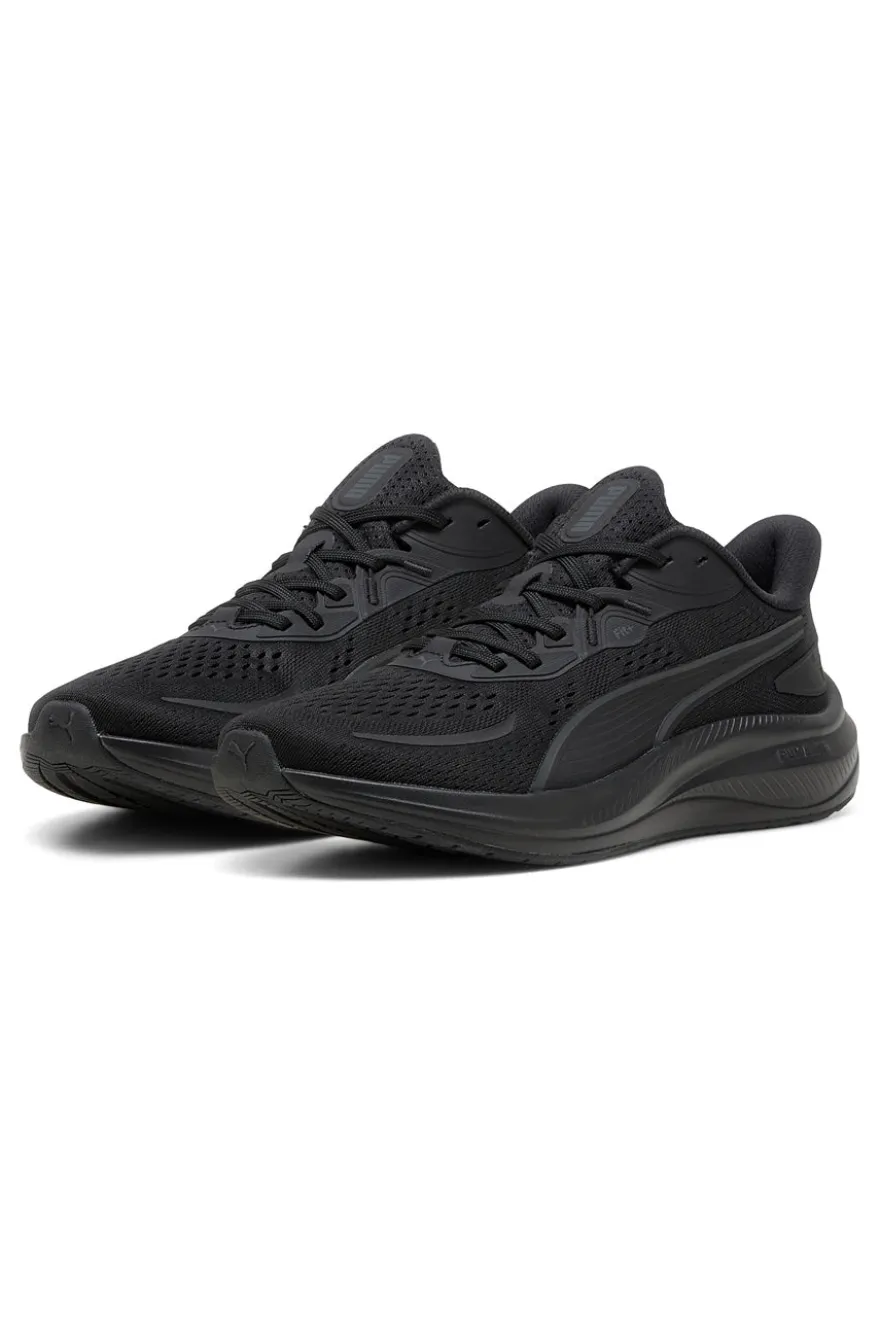 Scarpe running total black ultraleggere Puma Skyrocket Lite 2