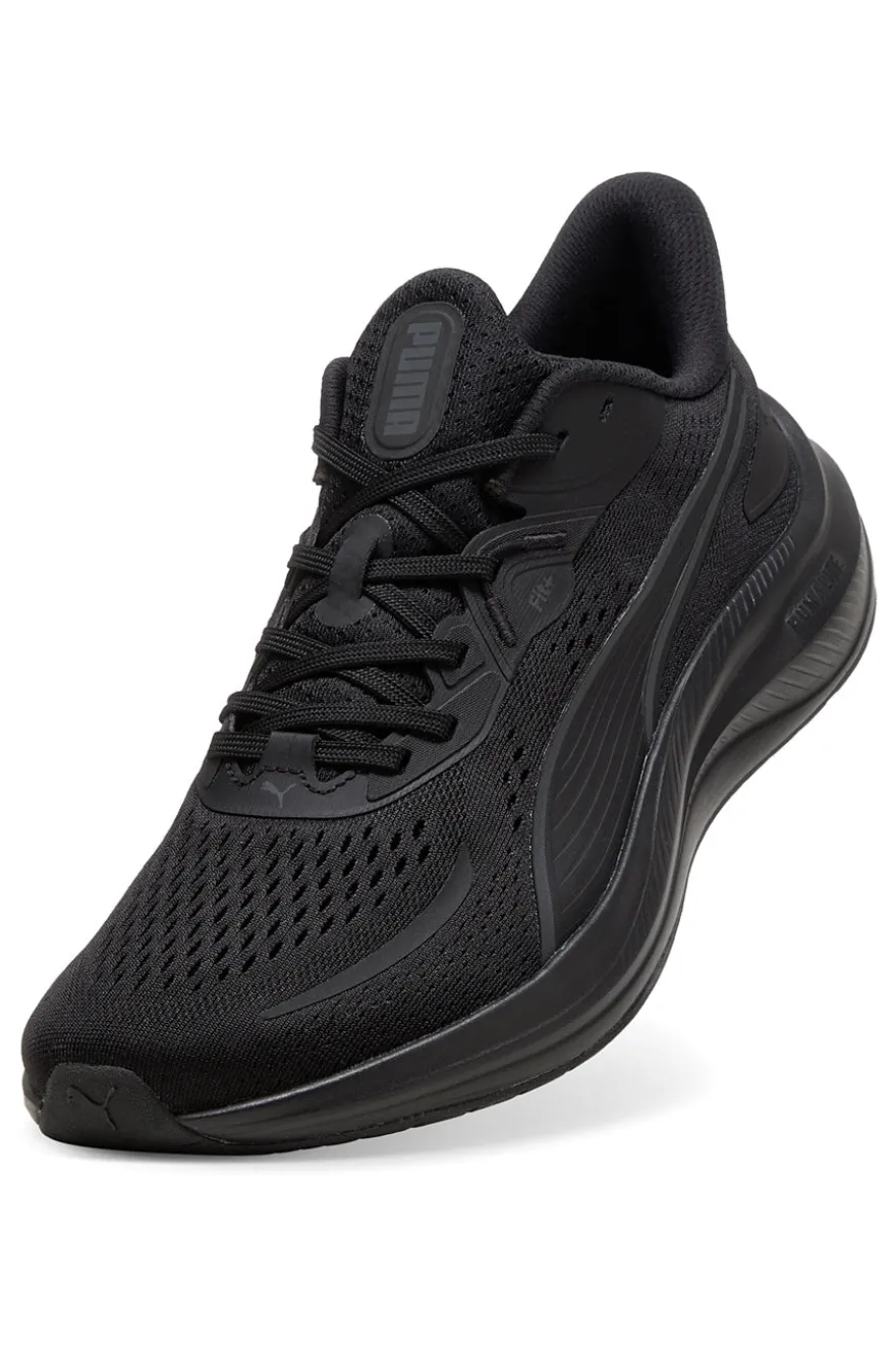 Scarpe running total black ultraleggere Puma Skyrocket Lite 2