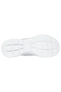 Scarpe slip ins bianco con strass in mesh Skechers Summits brilliant shine
