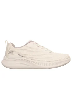 Scarpe sportive bianco con memory foam Skechers Bobs Moda Flex Mellow Dawn