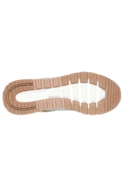 Scarpe sportive naturale e oro con memory foam Skechers Runway Posh Gal