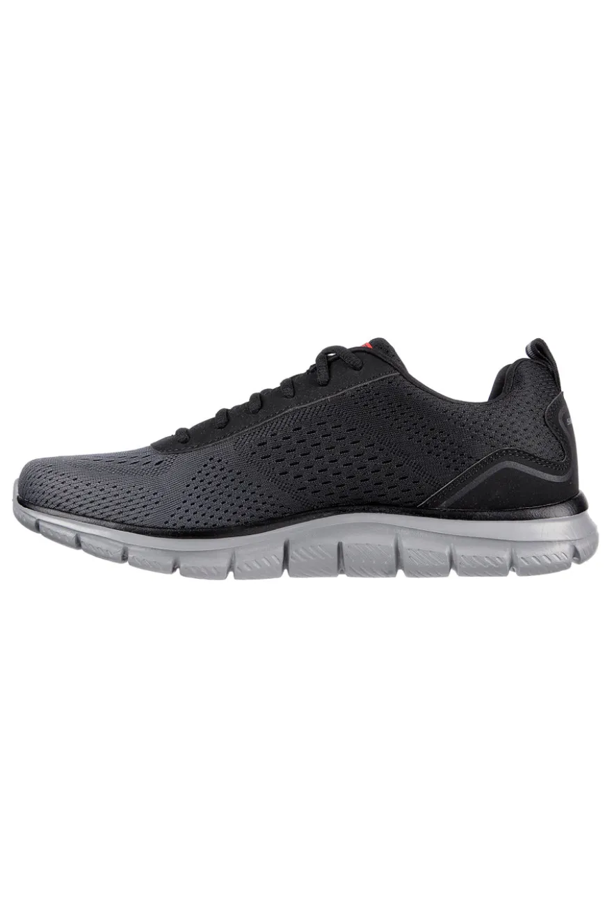Scarpe sportive nere leggere con Memory Foam Skechers Track Ripkent