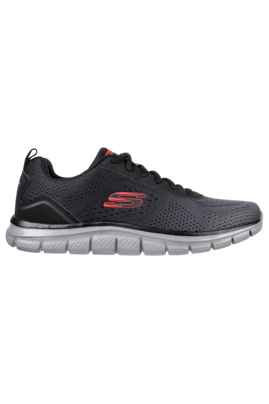 Scarpe sportive nere leggere con Memory Foam Skechers Track Ripkent