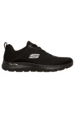 Scarpe sportive nero in mesh Skechers Arch fit summits daily flow