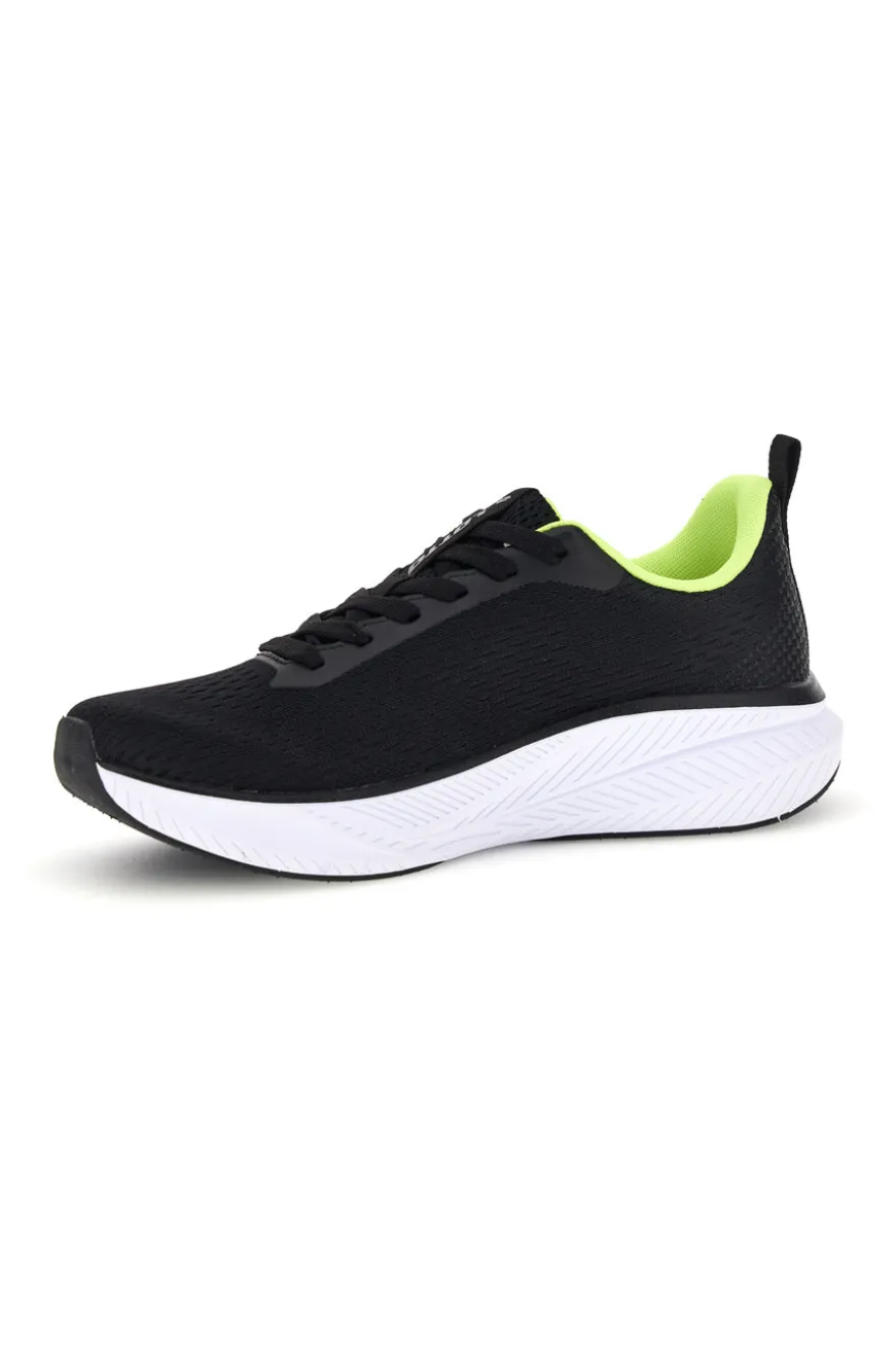 Scarpe sportive nero verde traspirante memory foam Lotto Speedride 900 II
