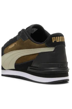 Scarpe sportive verde oliva con dettagli in suede Puma ST RUNNER V4 SD