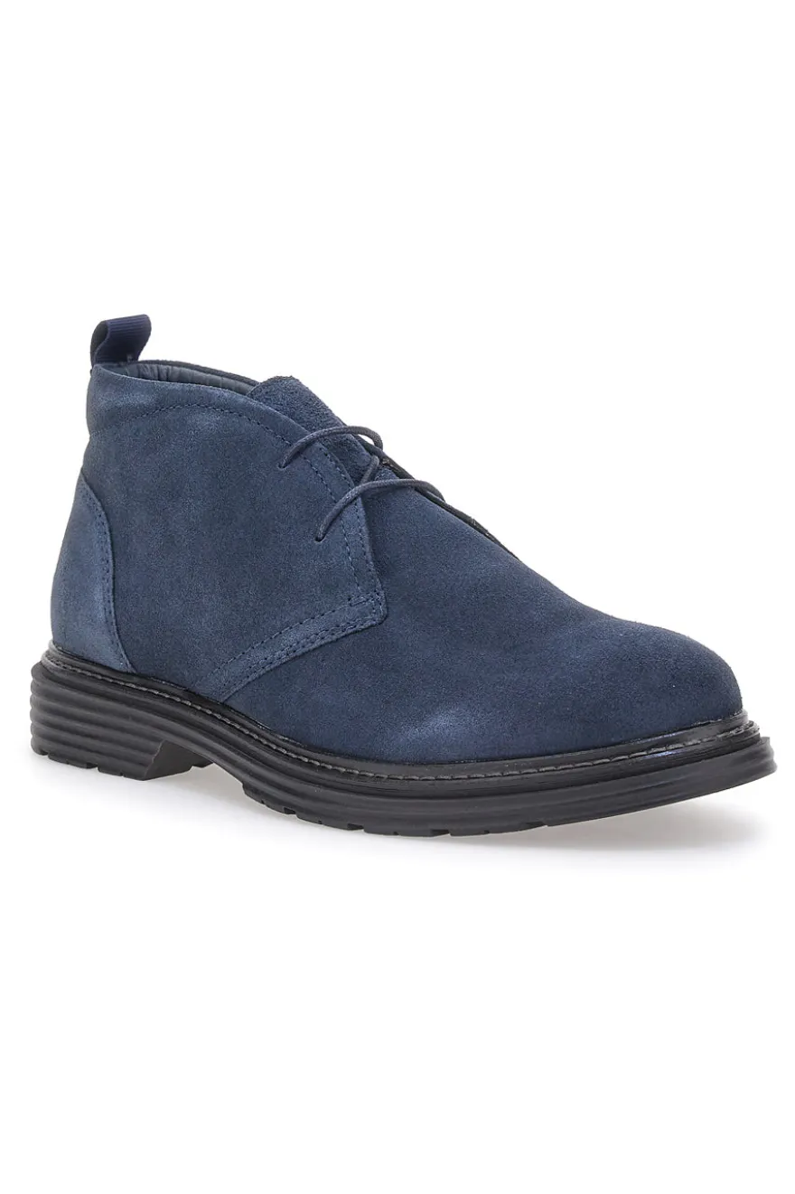 Scarpe Stringate Alte Blu Altemberg 23022