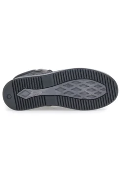 Scarpe Stringate Alte Nere Jhoes Land 324130