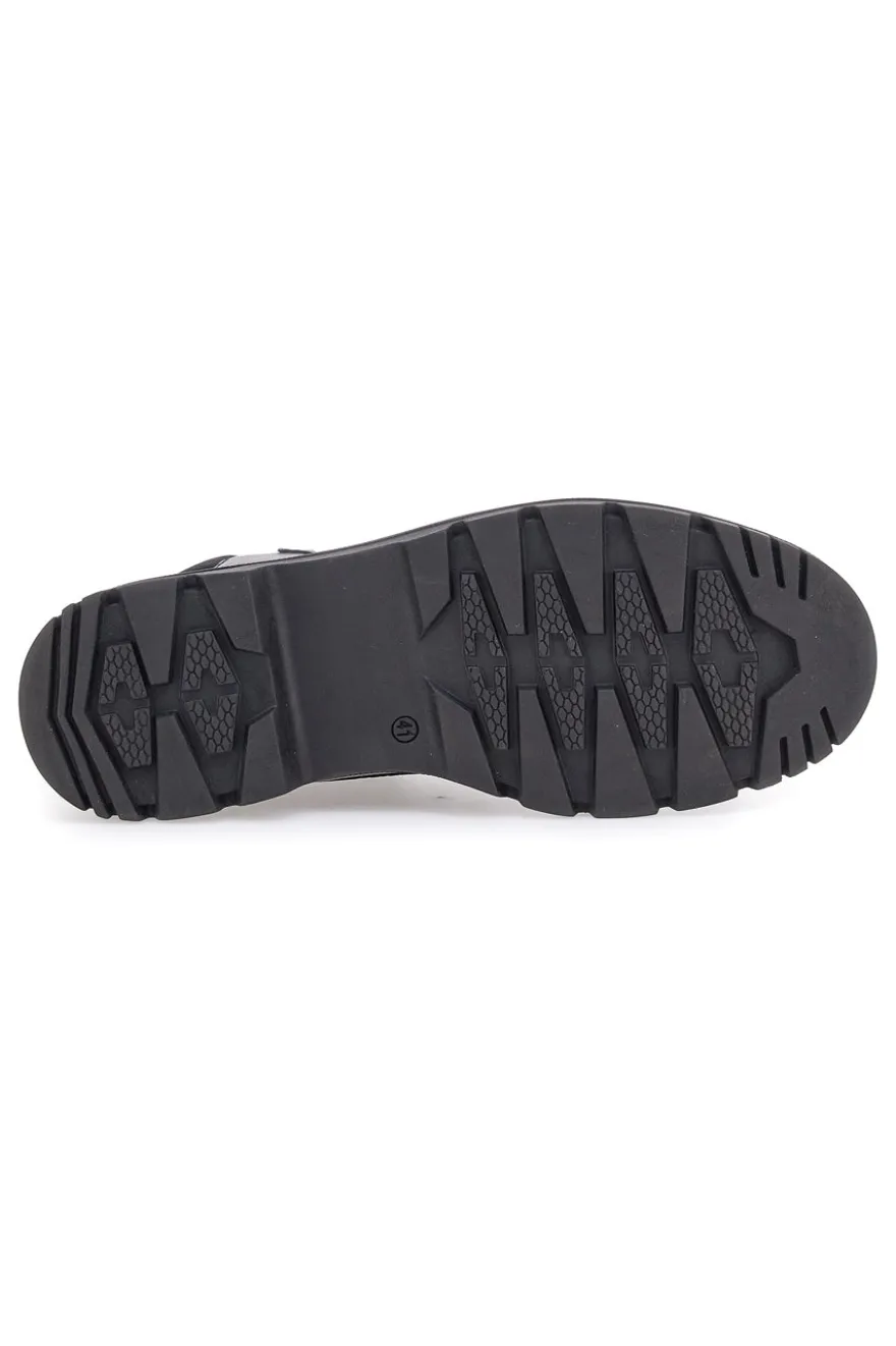 Scarpe Stringate Alte Nere Johes Land 2302