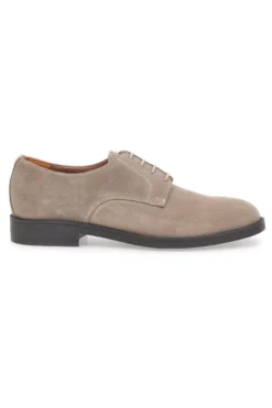 Scarpe Stringate Beige Vera Pelle Longford 600