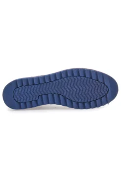 Scarpe Stringate Bianche e Blu In Vera Pelle Made in Italy Pittarello Plus PT325